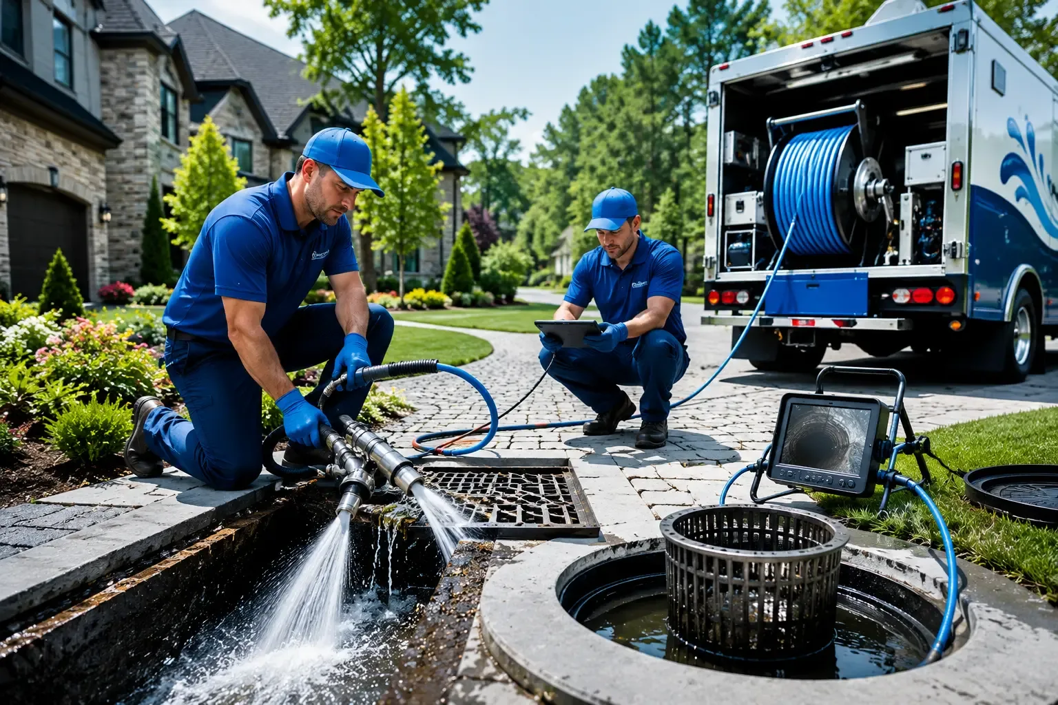 Local outdoor drain cleaning professionals in Brandywine, WV