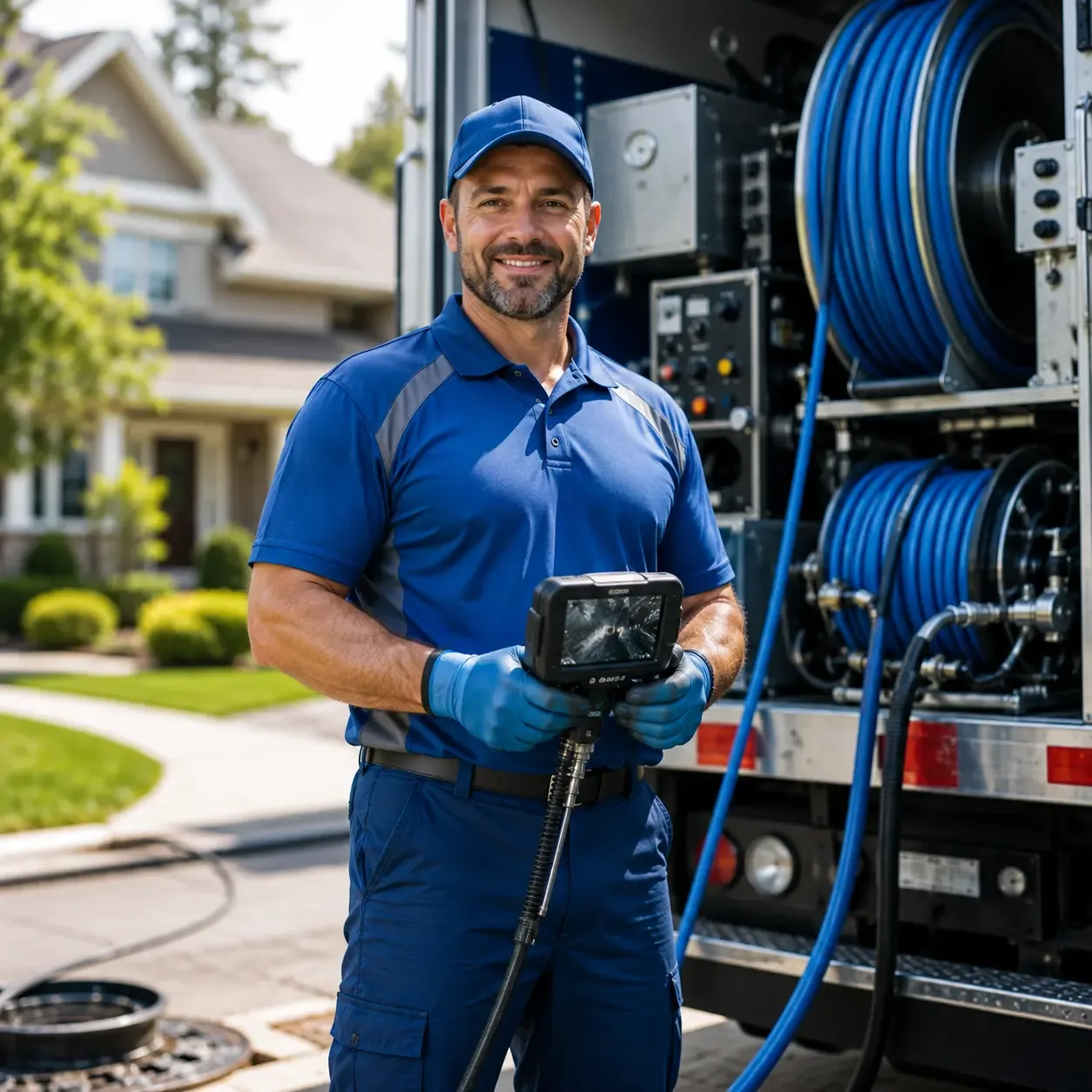 Local outdoor drain cleaning specialists in Brandywine, WV